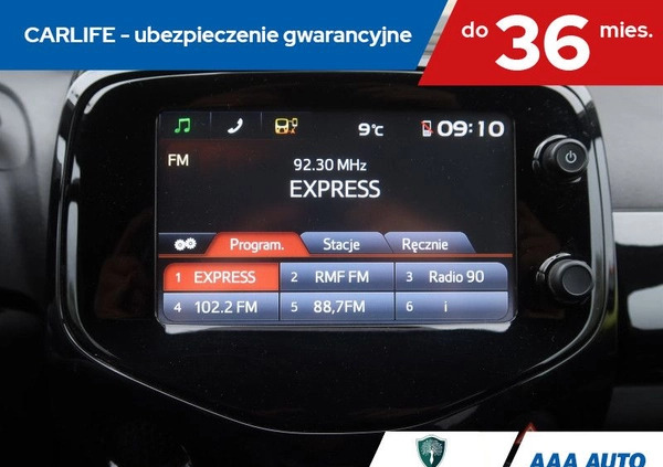Toyota Aygo cena 43000 przebieg: 68464, rok produkcji 2016 z Poniec małe 211